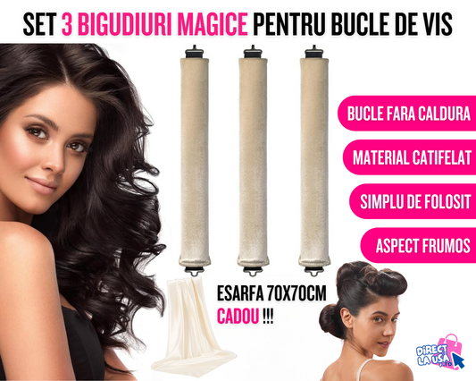 Set 3 Bigudiuri Moi