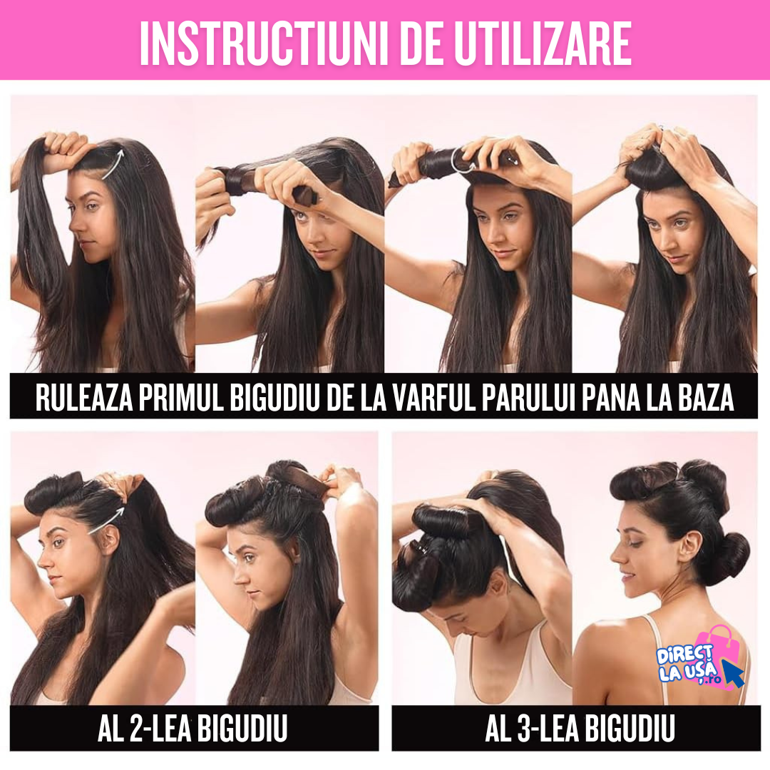 Set 3 Bigudiuri Moi