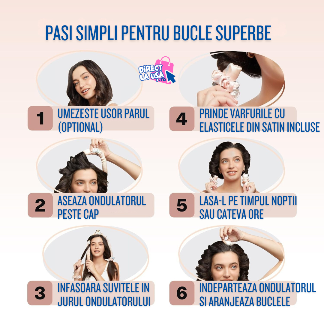 Set Bigudiu Mare + Elastice