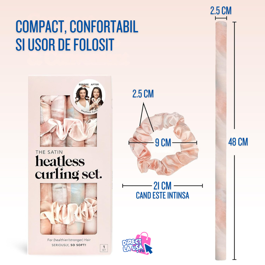 Set Bigudiu Mare + Elastice