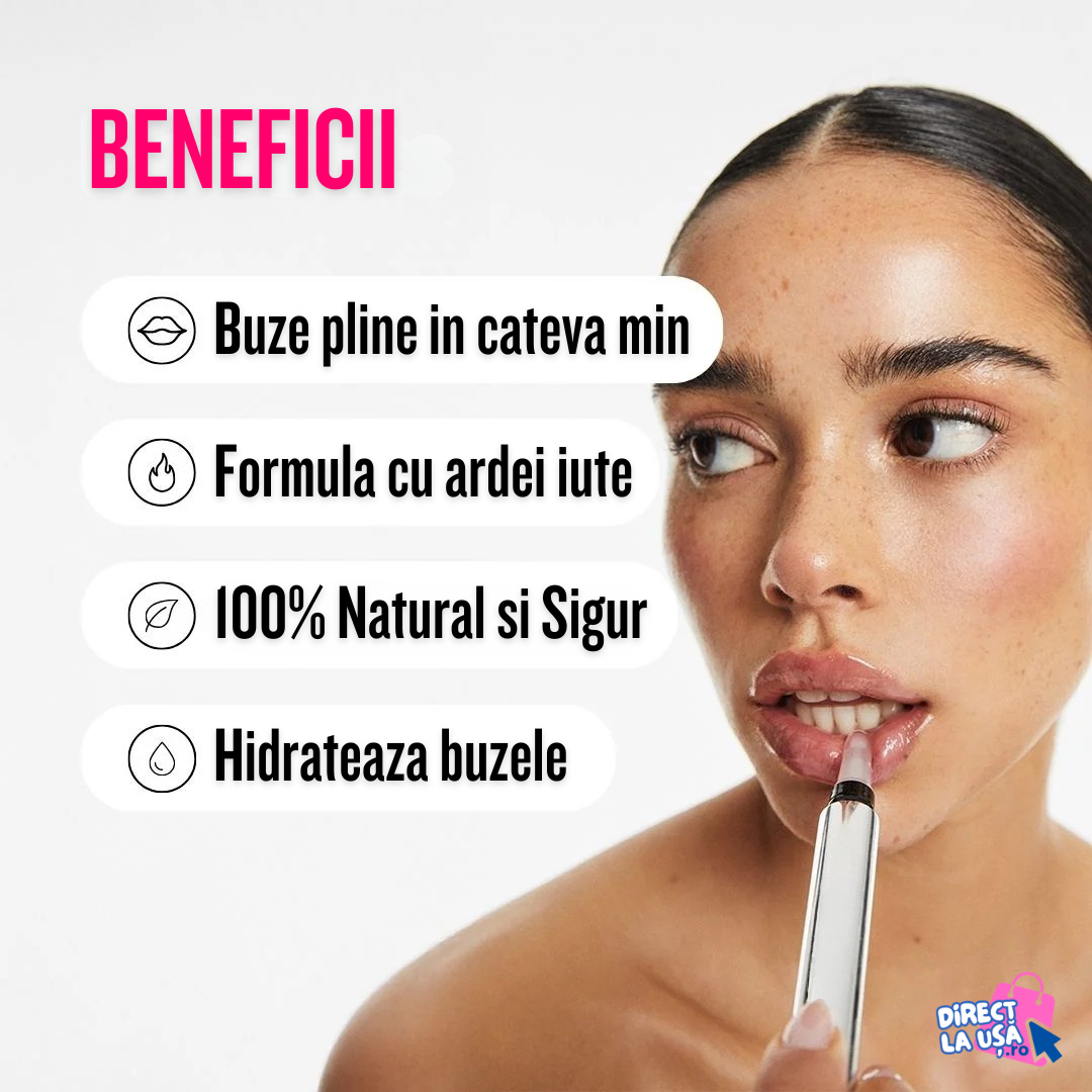 Luciu de Buze cu efect de Volum